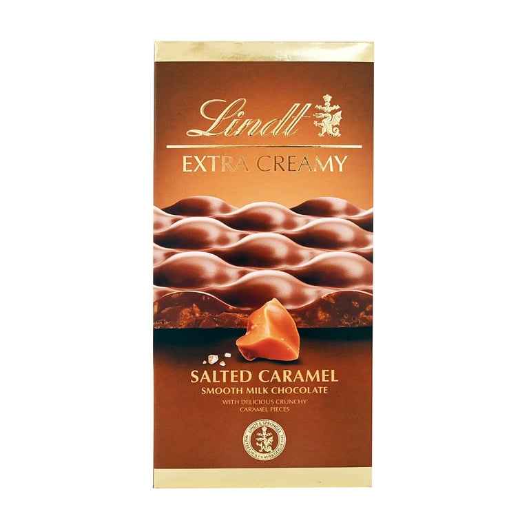 Lindt Lindor Chocolate Salted Caramel 100g