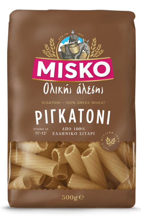 Misko Rigatoni Wholegrain 500g