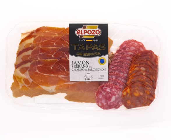 Jamon Serrano Tapas χωρίς γλουτένη 120γρ φέτες