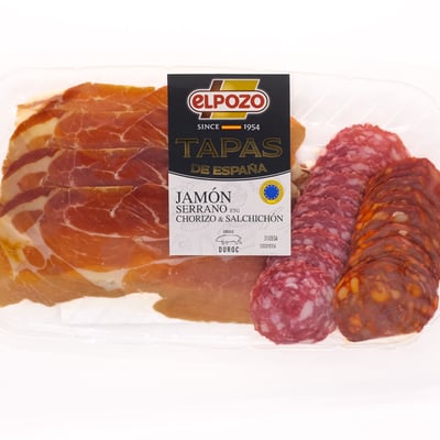 Jamon Serrano Tapas χωρίς γλουτένη 120γρ φέτες