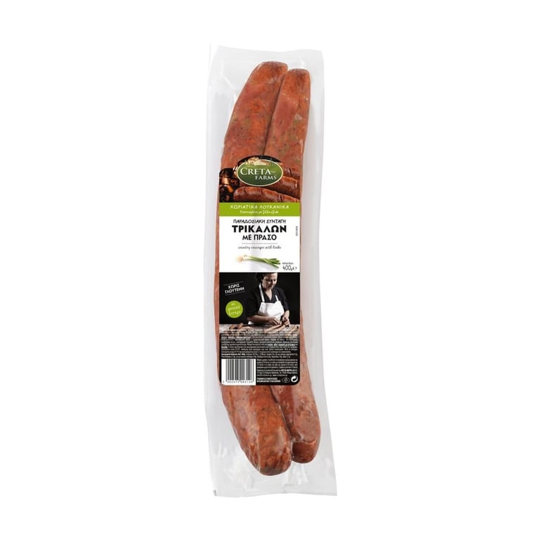 Creta Farms Village Sausages with Leek 400g