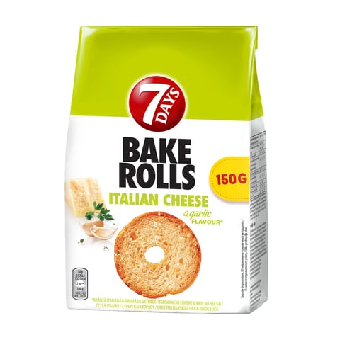 7D Italian Cheese-garlic Bake Roll 150g