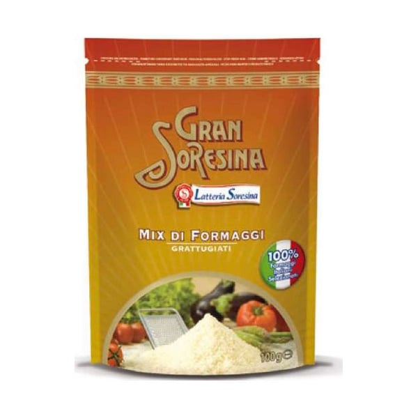 Soresina Grated Hard Cheese Mix 100g