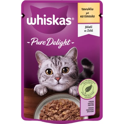 Whiskas Pure Delight Chicken in Jelly 85g