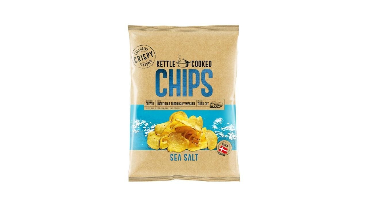 Kettle Cooked Chips Sea Salt 150g