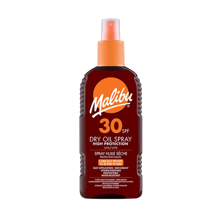 Malibu 200ml DRY OIL Spray SPF30