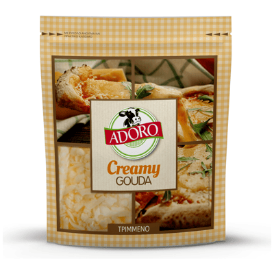 Adoro Creamy Gouda ΤΡΙΜΜ. 200ΓΡ