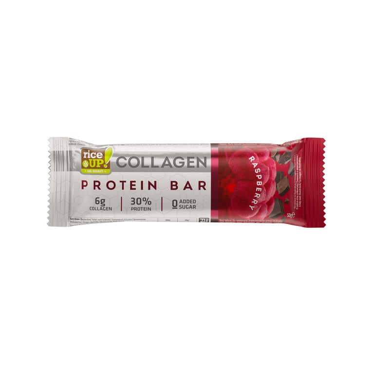 Rice UP! Collagen Protein Bar Raspberry 50g