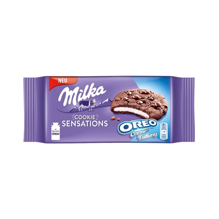 Milka Sensations Cookies Oreo 156g