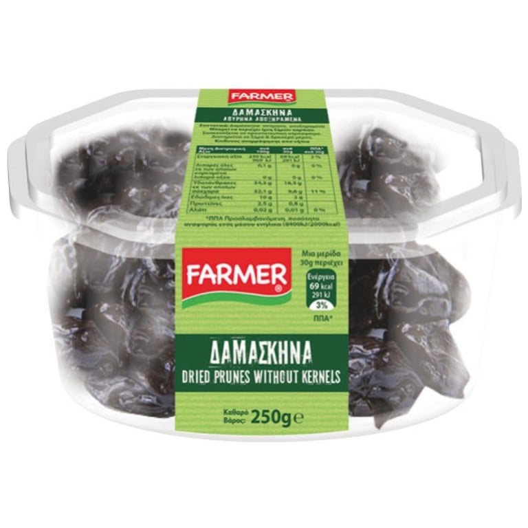 Farmer Dried Plums Pitted 250g