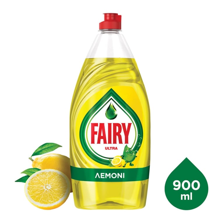 Fairy Dish Liquid Lemon 900ml