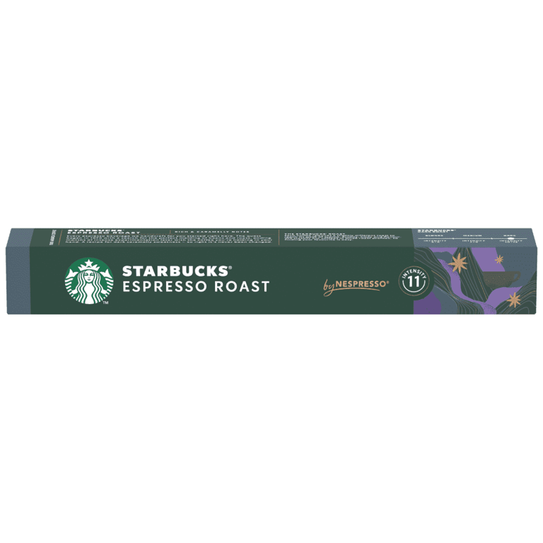 Starbucks Espresso Roast Nespresso 10 Capsules