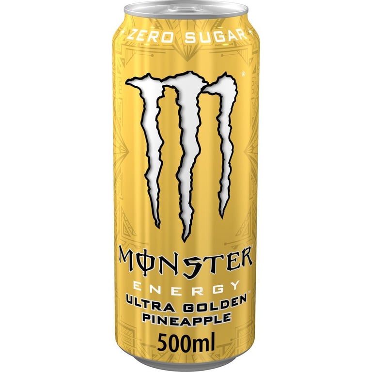 Monster Ultra Energy Golden Pineapple 500ml