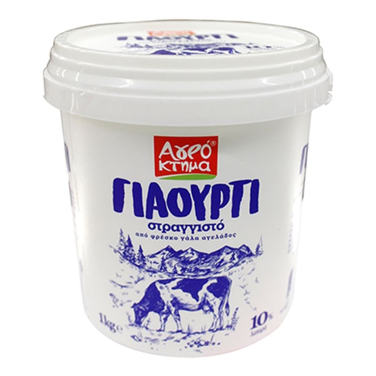 Αγροκτημα Greek Strained Yogurt 10% Fat 1kg