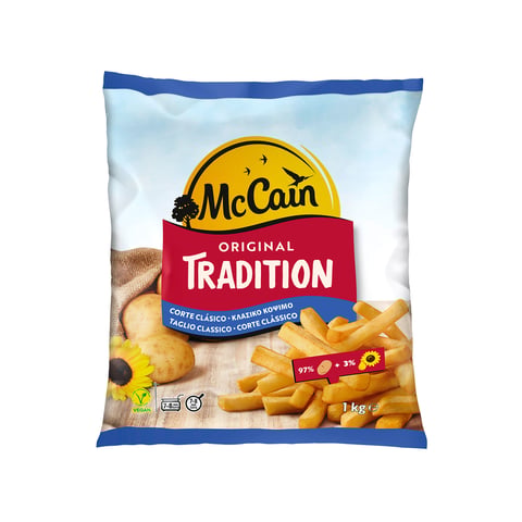 McCain Tradition Frozen Potatoes 1kg
