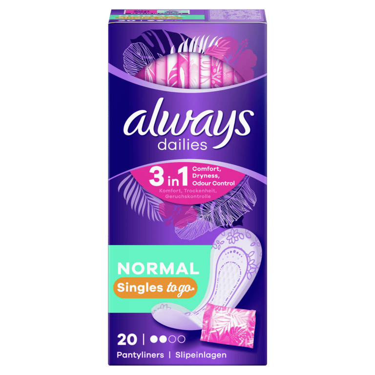 Always Individual Pack Pads 20pcs