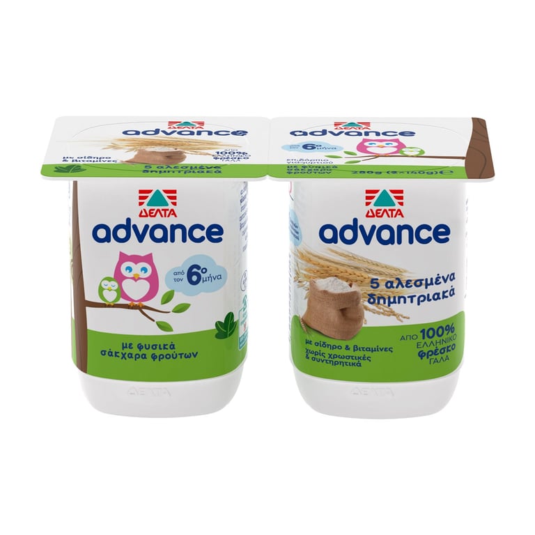 Δέλτα Advance Cereals 140g x2