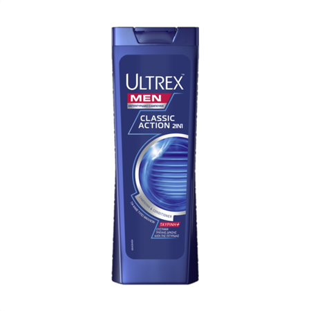 Ultrex Men Classic 2in1 Shampoo 360ml
