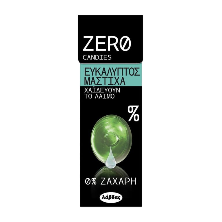 Λαβδάς Eucalyptus Mastic Candy Sugar-free 32g