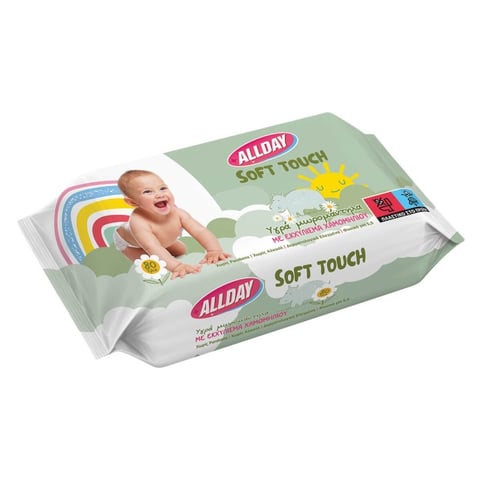 Allday Baby Wipes Soft Touch 80 Pcs