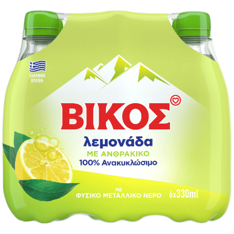Βικος Lemonade 330ml x4