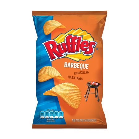 Ruffles Ridged Chips Barbeque 120g