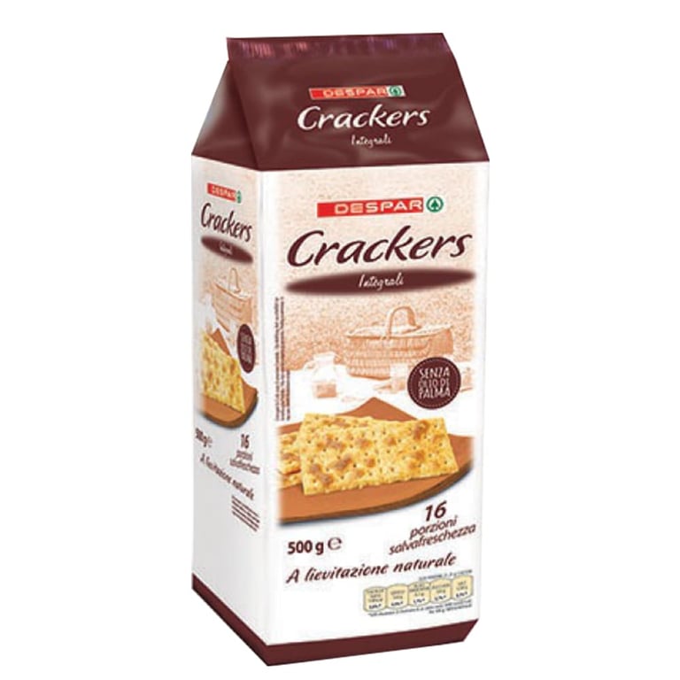 Despar Wholemeal Crackers 500g