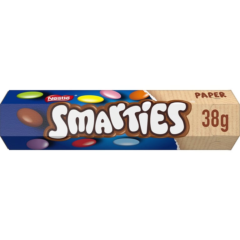 Smarties Chocolate Candies Tube 38g