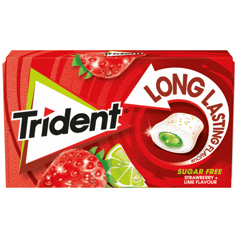 Trident Splash Gum Strawberry Lemon