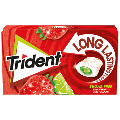 Trident Splash Gum Strawberry Lemon