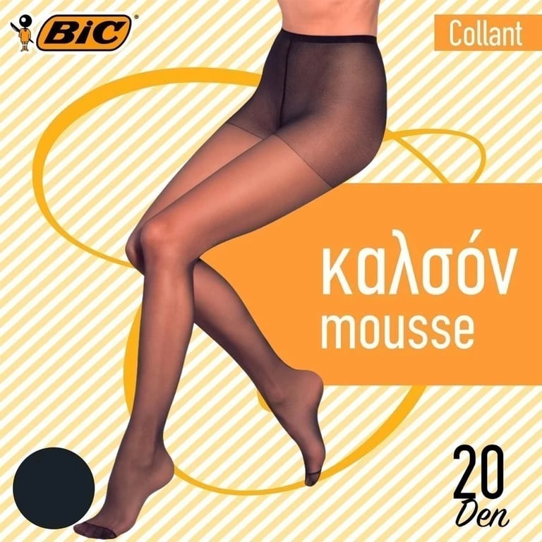BIC Pantyhose 20D Molas Black Large