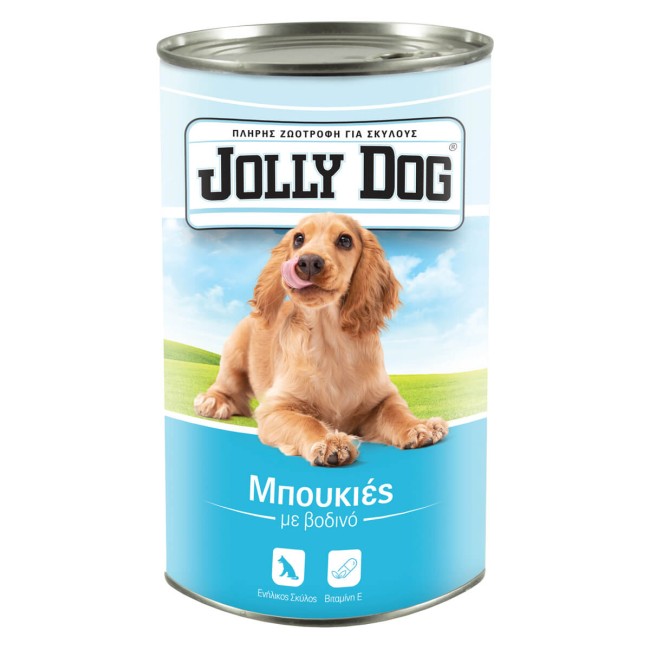 Jolly Dog Dog Chunks Beef 1250g
