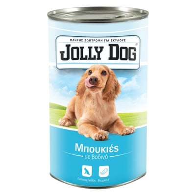 Jolly Dog Dog Chunks Beef 1250g