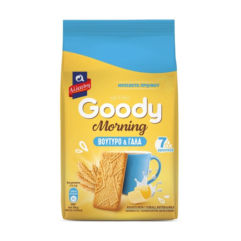 Αλλατίνη Goody Butter Milk Biscuits 160g