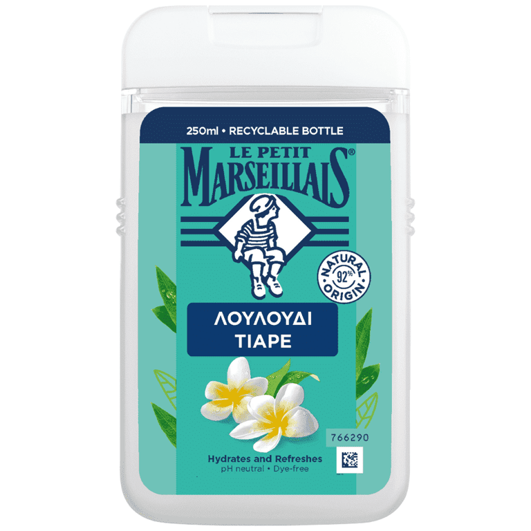 Le Petit Marseillais Bath Gel Tiare 250ml