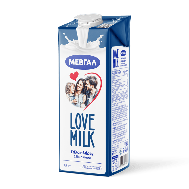 Μεβγαλ Love Milk 3.5% Fat 1L