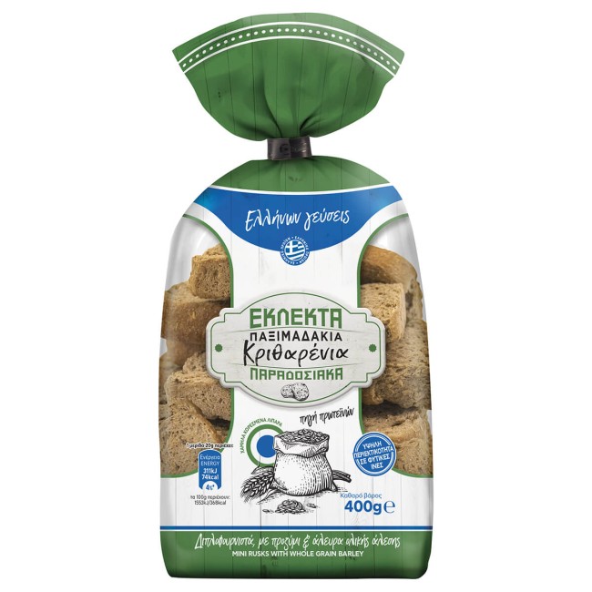 Παραδοσιακα Εκλεκτα Carob Rusks 350g