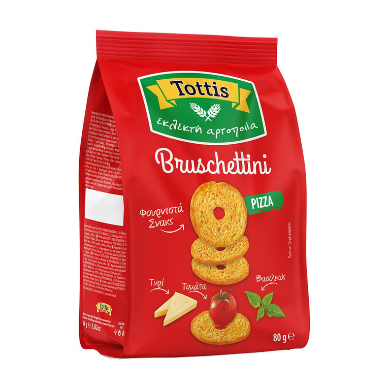 Tottis Pizza Bruschettini 80g
