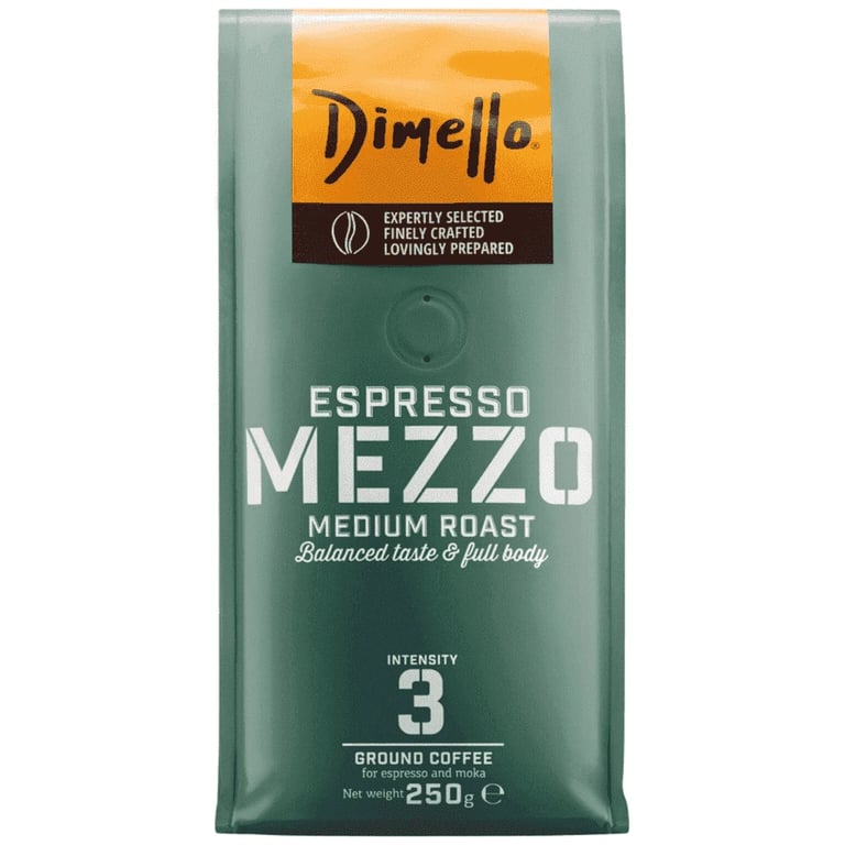 Dimello Mezzo Espresso Coffee 250g