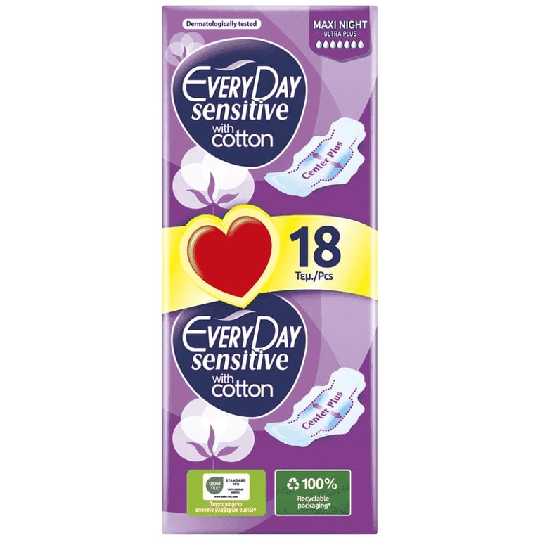 Everyday Ultra Maxi Night Pads 18pcs