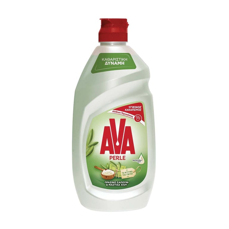 AVA Perle Green Soap & Mastic Dish Liquid 430ml