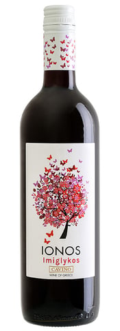 Ίονος Red Semi-sweet Wine 750ml