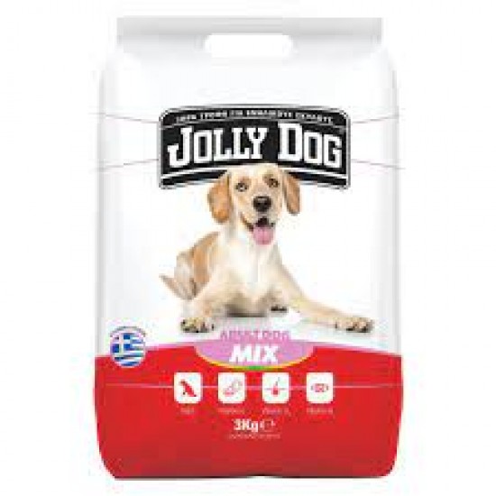 Jolly Dog Dry Dog Food Multicolor 3kg