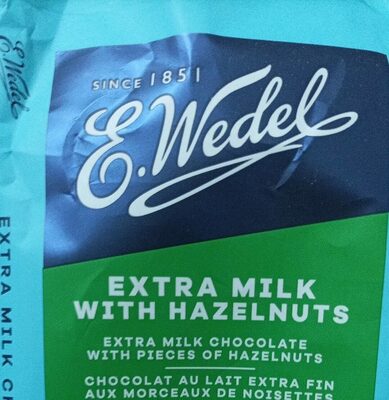 Wedel Milk Chocolate with Hazelnut 80g