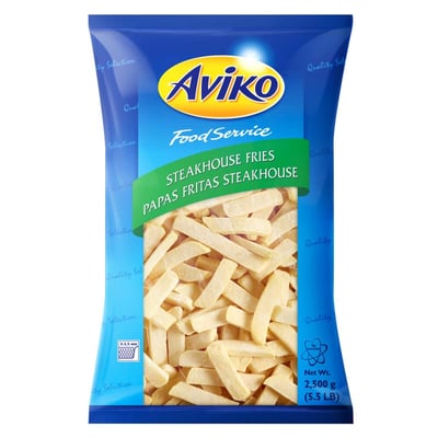 Aviko Steakhouse Frites Frozen Potatoes 2.5kg