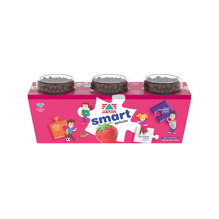 Δέλτα Smart Strawberry Dessert Multipack