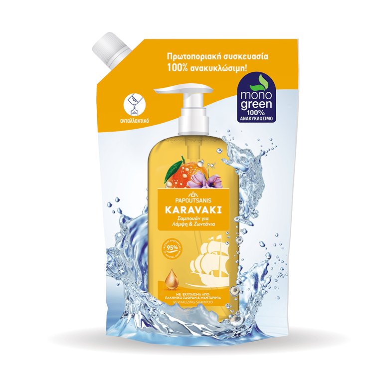 Καραβάκι Shine & Vitality Shampoo Refill 500ml