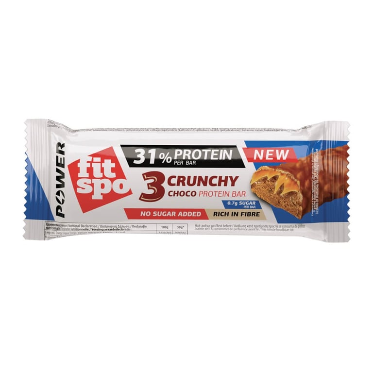 Fitspo 31% Protein Bar Triple Crunchy Chocolate 50g