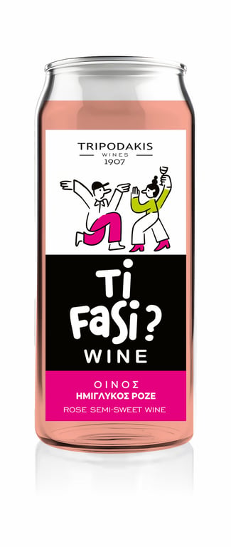 TI Fasi Ημιγλυκο Ροζε 330ML