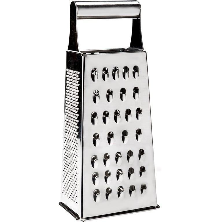 Stainless Steel Grater with Metal Handle